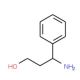3-phenyl-DL-beta-alaninol (CAS 14593-04-5) - chemical structure image