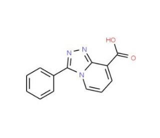 3-Phenyl[1,2,4]triazolo[4,3-a]pyridine-8-carboxylic acid (CAS 1082193-69-8) - chemical structure image