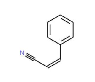 3-phenylacrylonitrile (CAS 4360-47-8) - chemical structure image