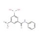 3-(Phenylaminocarbonyl)-5-nitrophenylboronic acid (CAS 871332-91-1) - chemical structure image