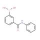 (3-Phenylaminocarbonyl)benzeneboronic acid (CAS 397843-71-9) - chemical structure image