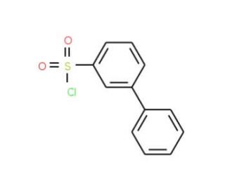 3-Phenylbenzenesulphonyl chloride (CAS 65685-01-0) - chemical structure image