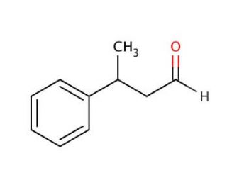3-Phenylbutyraldehyde (CAS 16251-77-7) - chemical structure image