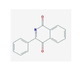 3-phenylisoquinoline-1,4-dione (CAS 23994-23-2) - chemical structure image