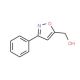 (3-Phenylisoxazol-5-yl)methanol (CAS 90924-12-2) - chemical structure image