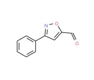 3-Phenylisoxazole-5-carboxaldehyde (CAS 72418-40-7) - chemical structure image