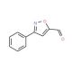 3-Phenylisoxazole-5-carboxaldehyde (CAS 72418-40-7) - chemical structure image