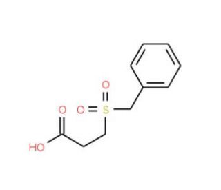 3-Phenylmethanesulfonyl-propionic acid (CAS 90396-02-4) - chemical structure image