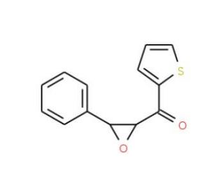 (3-phenyloxiran-2-yl)(thien-2-yl)methanone - chemical structure image