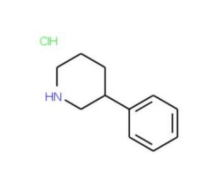 3-Phenylpiperidine hydrochloride - chemical structure image