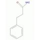 3-phenylpropanamide (CAS 102-93-2) - chemical structure image