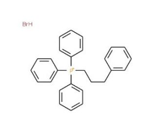 (3-Phenylpropyl)triphenylphosphonium bromide (CAS 7484-37-9) - chemical structure image