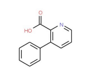 3-Phenylpyridine-2-carboxylic acid (CAS 103863-15-6) - chemical structure image