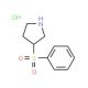 3-(Phenylsulphonyl)pyrrolidine hydrochloride - chemical structure image