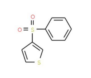 3-(phenylsulphonyl)thiophene (CAS 16718-05-1) - chemical structure image