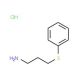 3-(phenylthio)propan-1-amine hydrochloride (CAS 2015-09-0) - chemical structure image
