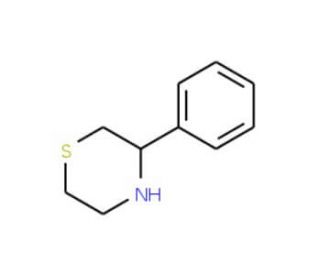 3-Phenylthiomorpholine (CAS 141849-62-9) - chemical structure image