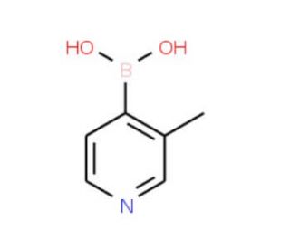 3-Picoline-4-boronic acid (CAS 894808-72-1) - chemical structure image