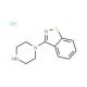 3-Piperazin-1-yl-benzo[d]isothiazole hydrochloride (CAS 87691-88-1) - chemical structure image