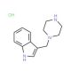 3-(Piperazin-1-ylmethyl)-1H-indole hydrochloride - chemical structure image