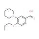 3-Piperidin-1-yl-4-propoxy-benzoic acid - chemical structure image