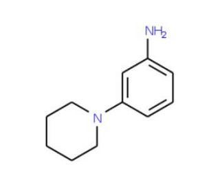 3-Piperidin-1-ylaniline (CAS 27969-75-1) - chemical structure image