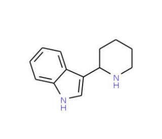 3-Piperidin-2-yl-1H-indole (CAS 4695-73-2) - chemical structure image