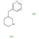 3-Piperidin-3-ylmethylpyridine dihydrochloride - chemical structure image