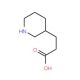 3-Piperidin-3-ylpropanoic acid (CAS 1822-31-7) - chemical structure image