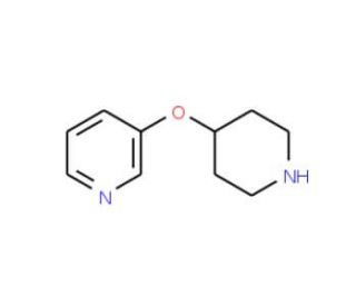 3-(Piperidin-4-yloxy)-pyridine (CAS 310881-48-2) - chemical structure image