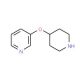3-(Piperidin-4-yloxy)-pyridine (CAS 310881-48-2) - chemical structure image