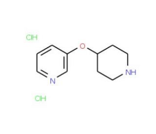 3-(Piperidin-4-yloxy)-pyridine dihydrochloride (CAS 310880-81-0) - chemical structure image