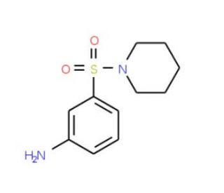 3-(Piperidine-1-sulfonyl)-phenylamine (CAS 22184-99-2) - chemical structure image