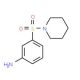 3-(Piperidine-1-sulfonyl)-phenylamine (CAS 22184-99-2) - chemical structure image