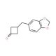 3-Piperonylcyclobutanone (CAS 157020-88-7) - chemical structure image