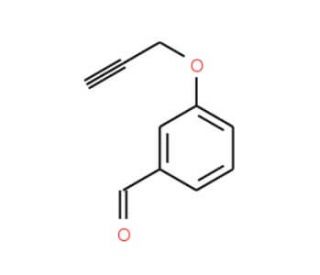 3-Prop-2-ynyloxy-benzaldehyde (CAS 5651-87-6) - chemical structure image