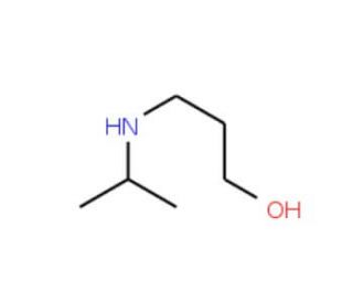 3-(propan-2-ylamino)propan-1-ol (CAS 33918-15-9) - chemical structure image