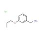 (3-Propoxyphenyl)methanamine hydrochloride - chemical structure image