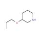 3-propoxypiperidine (CAS 89122-72-5) - chemical structure image