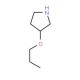 3-Propoxypyrrolidine (CAS 946681-61-4) - chemical structure image