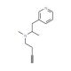 3-Propyl-(2′-N-methyl-N-homopropargyl)pyridine - chemical structure image