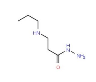 3-(Propylamino)propanohydrazide - chemical structure image
