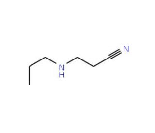 3-(Propylamino)propionitrile (CAS 7249-87-8) - chemical structure image