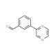 3-Pyrazin-2-ylbenzaldehyde (CAS 887344-35-6) - chemical structure image