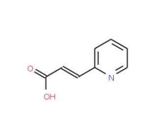 3-(Pyridin-2-yl)acrylic acid (CAS 7340-22-9) - chemical structure image