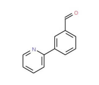 3-(Pyridin-2-yl)benzaldehyde (CAS 85553-53-3) - chemical structure image