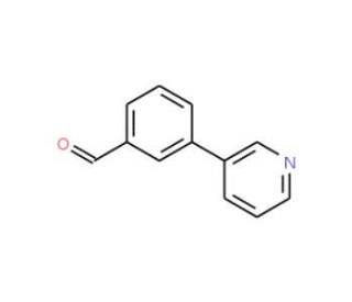3-(Pyridin-3-yl)benzaldehyde (CAS 131231-24-8) - chemical structure image