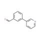 3-(Pyridin-3-yl)benzaldehyde (CAS 131231-24-8) - chemical structure image