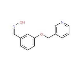 3-(pyridin-3-ylmethoxy)benzaldehyde oxime - chemical structure image