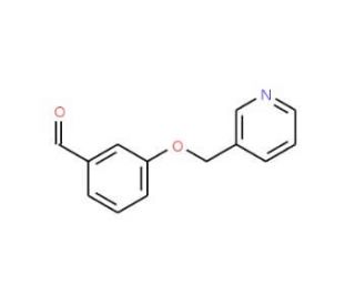 3-(Pyridin-3-ylmethoxy)-benzaldehyde - chemical structure image